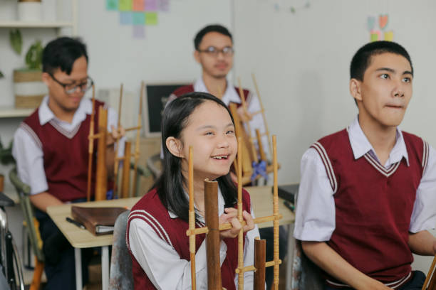 Alunos em sala de aula